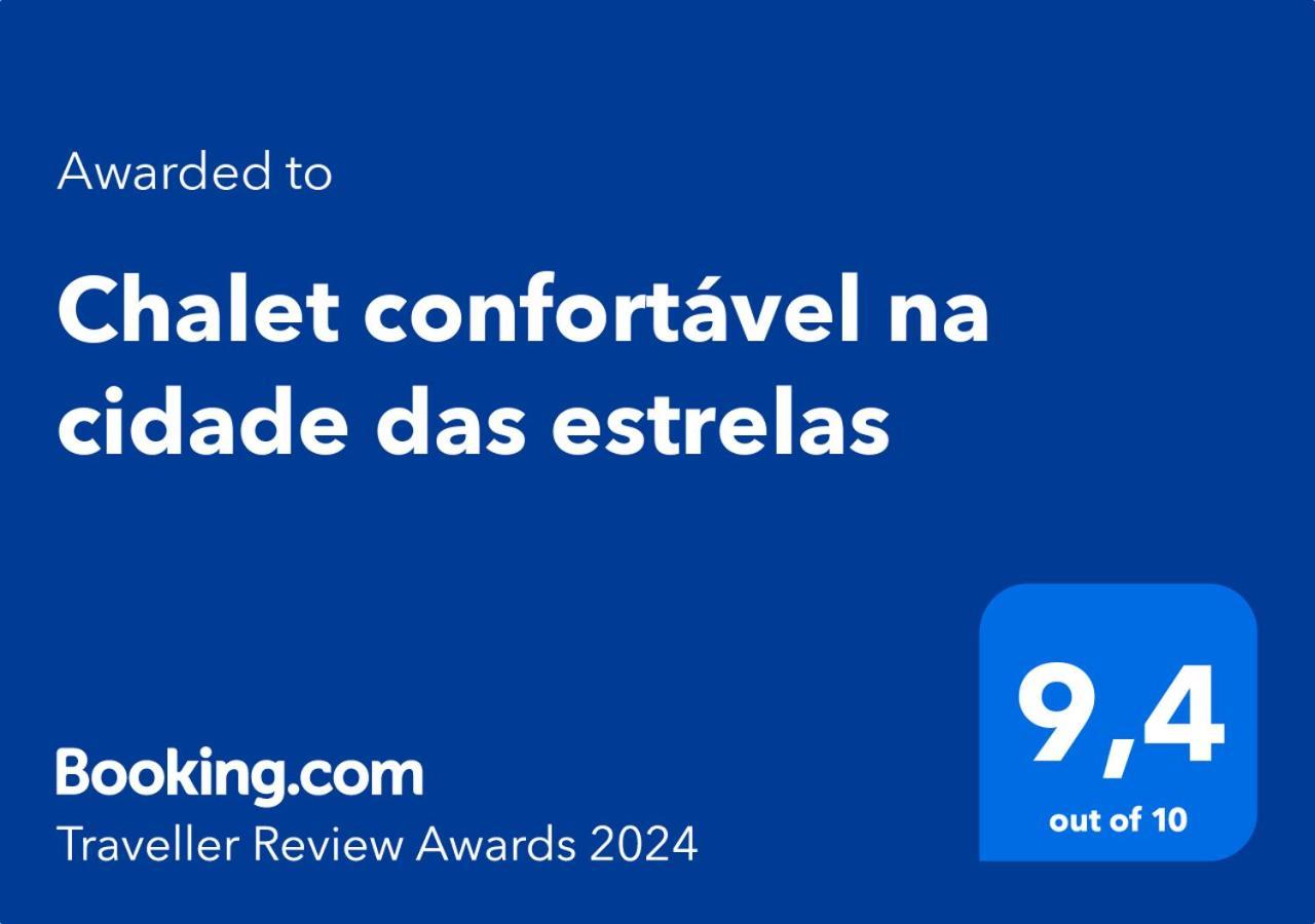 Chalet Confortavel Na Cidade Das Estrelas Santa Maria Madalena Buitenkant foto